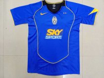 2004-2005 Juventus Away 1:1 Quality Retro Soccer Jersey