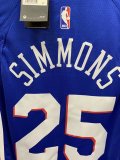 NBA 76ers Simmons No.25 1:1 Quality