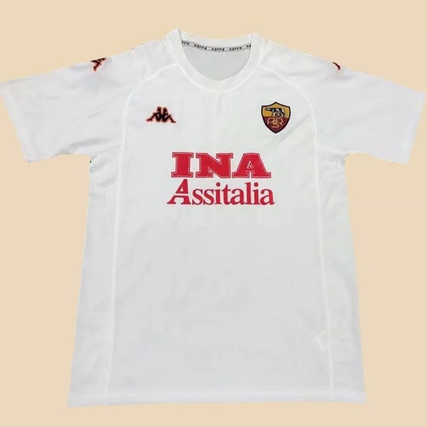 2000-2001 Roma Away 1:1 Retro Soccer Jersey