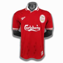 1996-1997 Liverpool Home 1:1 Quality Retro Soccer Jersey