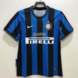 2009/2010 Inter Milan Home Fans 1:1 Quality Retro Soccer Jersey