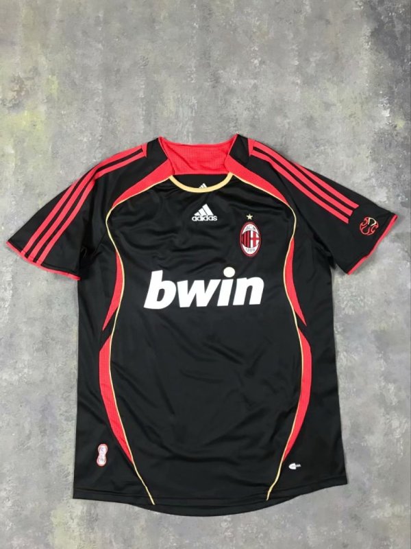 2006-2007 AC Milan 2RD Away 1:1 Retro Soccer Jersey