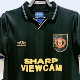 1993-1994 Manchester United away 1:1 Quality Retro Soccer Jersey