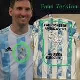 2021 Argentina Home Player 1:1 Quality Soccer Jersey