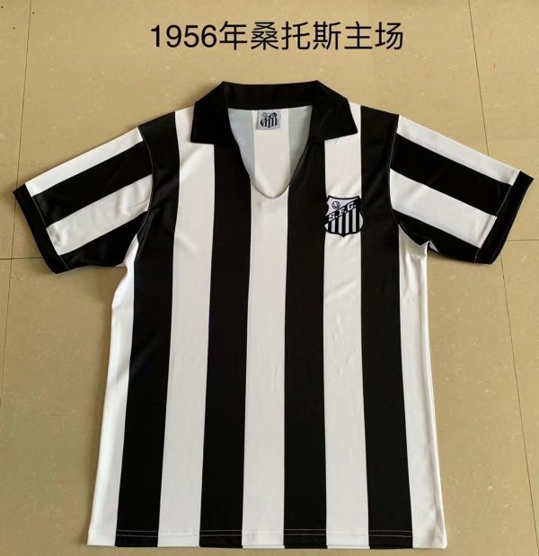 1956 Retro Santos FC Home Fans 1:1 Quality Soccer Jersey