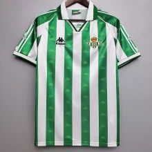 1995/1997 Real Betis Home (The Chest No AD)1:1 Quality Retro Soccer Jersey