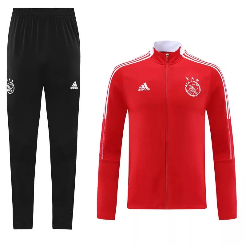 21/22 Ajax Red Jacket Tracksuit 11 Quality