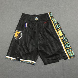 20/21 Grizzlies Black City Edittion 1:1 Quality NBA Pants