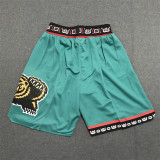 19/20 Grizzlies Green 1:1 Quality Retro NBA Pants