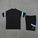 22/23 Marseille Training Suit Black 1:1 Quality Training Jersey