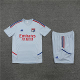 22/23 Lyon Training Suit Gray 1:1 Quality Training  Jersey