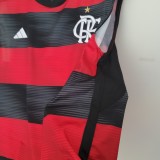 23/24 Flamengo Black Red Fans Version 1:1 Quality Training Vest