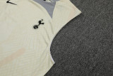 22/23 Tottenham Hotspur Vest Training Suit Kit Light Yellow 1:1 Quality Training Jersey