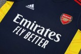 22/23 Arsenal Vest Training Suit Kit Royal Blue 1:1 Quality Training Jersey