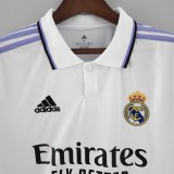 22/23 Long Sleeve Real Madrid Home 1:1 Quality Soccer Jersey