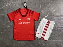 23/24 Internacional Home Red Kids Soccer Jersey