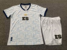 23/24 El Salvador Away 1:1 Kids Soccer Jersey