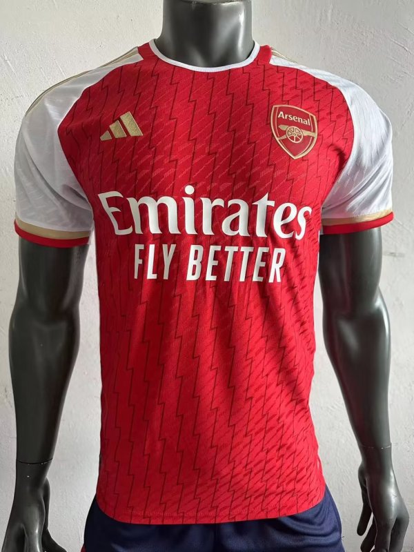 23/24 Arsenal Home Red Final Player 1:1 Quality Soccer Jersey