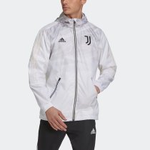 23/24 Juventus White Windbreaker