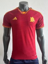 23/24 Roma Home Red Player 1:1 Quality Soccer Jersey