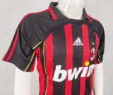 2006-2007 AC Milan Home 1:1 Retro Soccer Jersey