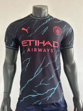 23/24 Manchester City  Third  Player Version 1:1 Quality Soccer Jersey