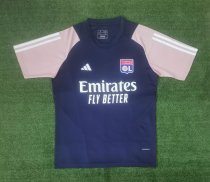 23/24 Lyon Training Blue Fans 1:1 Quality Soccer Jersey