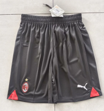 23/24 AC Milan Home Black Shorts