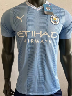 23/24 Manchester City Home Player Version 1:1 Quality Soccer Jersey