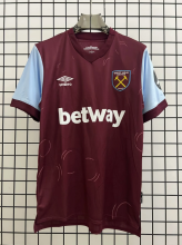 23/24 West Ham United Home Fans 1:1 Quality Soccer Jersey