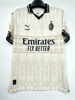 24/25 AC Milan X Pleasures Edition Fans 1:1 Quality Soccer Jersey