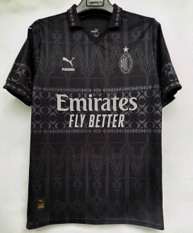 24/25 AC Milan X Pleasures Edition Fans 1:1 Quality Soccer Jersey