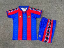 1995/1997 Barcelona Home 1:1 Kids Retro Soccer Jersey