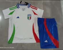 24/25 Italy Away Kids Soccer Jersey