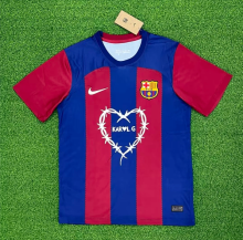 23/24 Barcelona Home Heart-shaped Fans 1:1 Quality Soccer Jersey