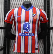 24/25 Atletico Madrid Home Player Version Soccer Jersey