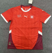 24/25 Switzerland Home Fans 1:1 Quality Soccer Jersey