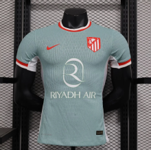 24/25 Atletico Madrid Away  Player Version Soccer Jersey