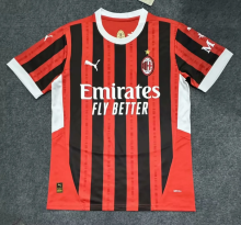 24/25 AC Milan Home Fans 1:1 Quality Soccer Jersey