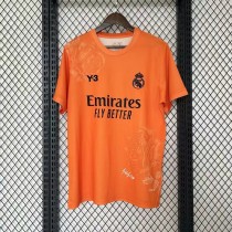 23/24 Real Madrid Y-3 Orange Fans 1:1  Soccer Jersey
