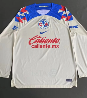 23/24 Club American Home Fans Long sleeve Soccer Jersey