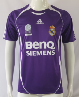 2006 Retro Real Madrid Purple Version 1:1 Quality Soccer Jersey