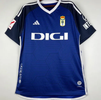 23/24 Real Oviedo Home Fans Soccer Jersey