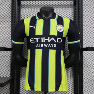 24/25  Manchester City Third  Player 1:1 Quality Soccer Jersey