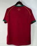 2006  Portugal Home  Fans 1:1 Retro Soccer Jersey