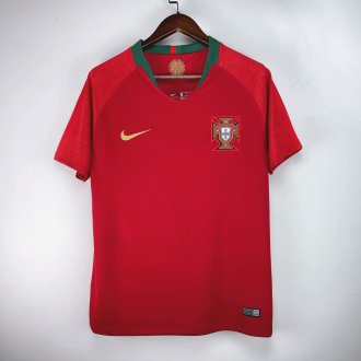 2018 Portugal Home 1:1 Retro Soccer Jersey