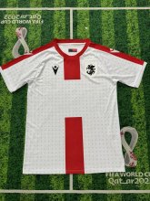 24/25  Georgia Home  White  Fans 1:1 Quality Soccer Jersey