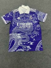 24/25 Real Madrid Chinese Loong  Purple  Fans 1:1 Quality Soccer Jersey