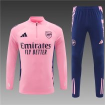 24/25  Arsenal Training Suit  Pink  1:1 Quality Training Jersey