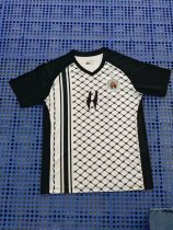 24/25  Palestine  White  Fans 1:1 Quality Soccer Jersey